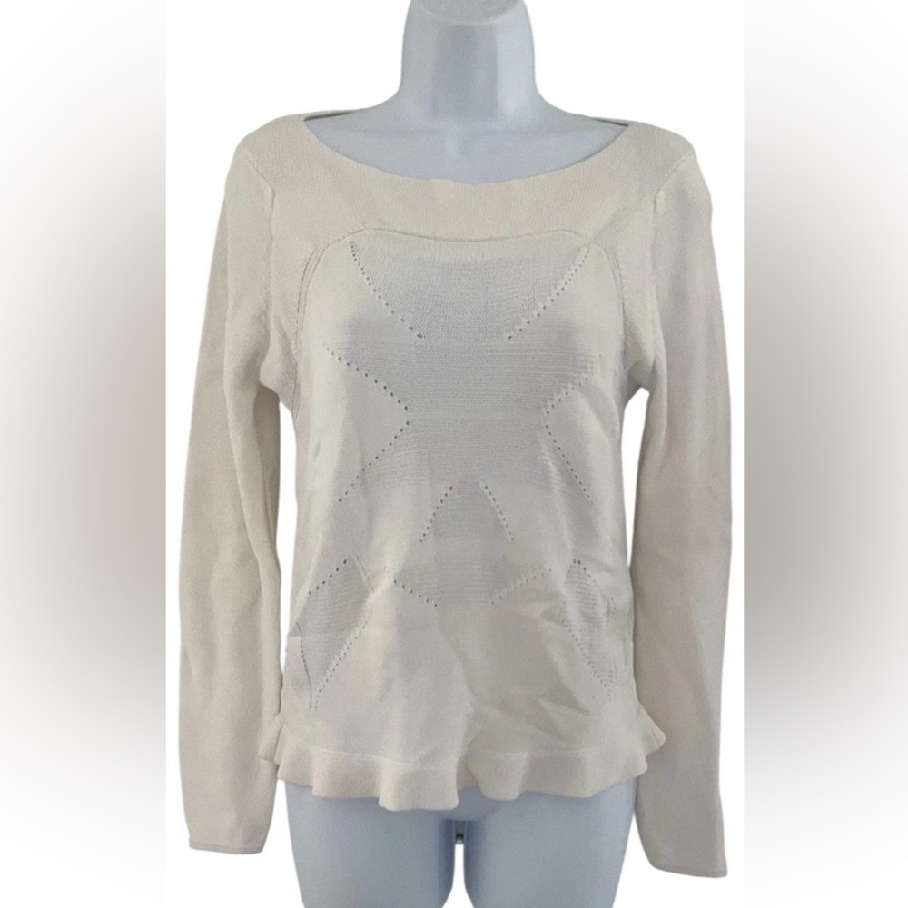 Helmut Lang Cream Women's Sweater